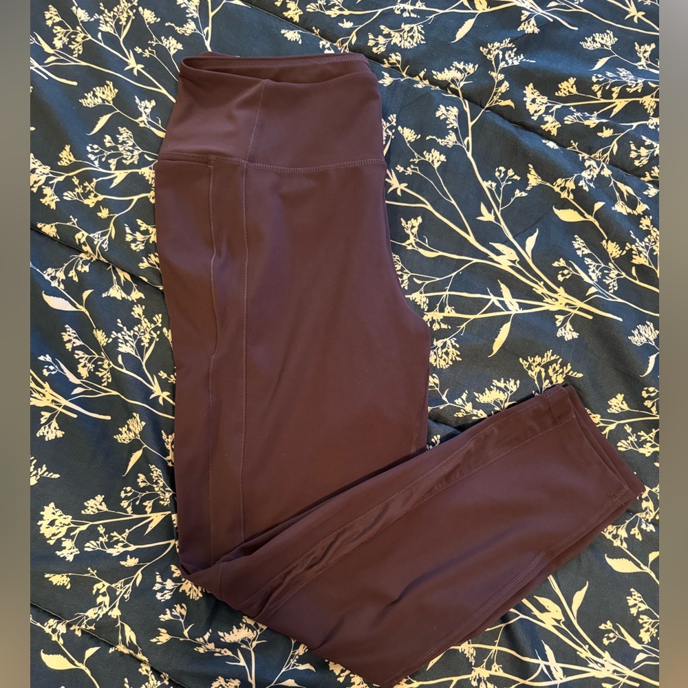 Layer 8 Deep Purple Active Leggings